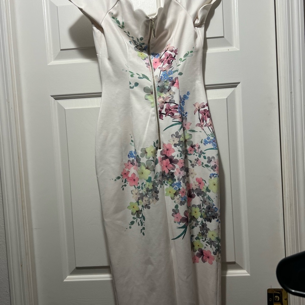 Floral Off-Shoulder Dress